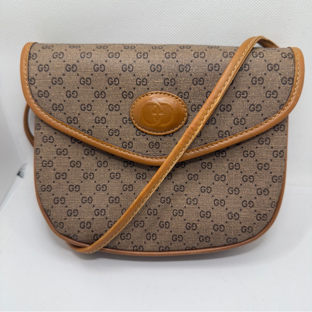 Gucci Micro GG Supreme Monogram Mini Crossbody